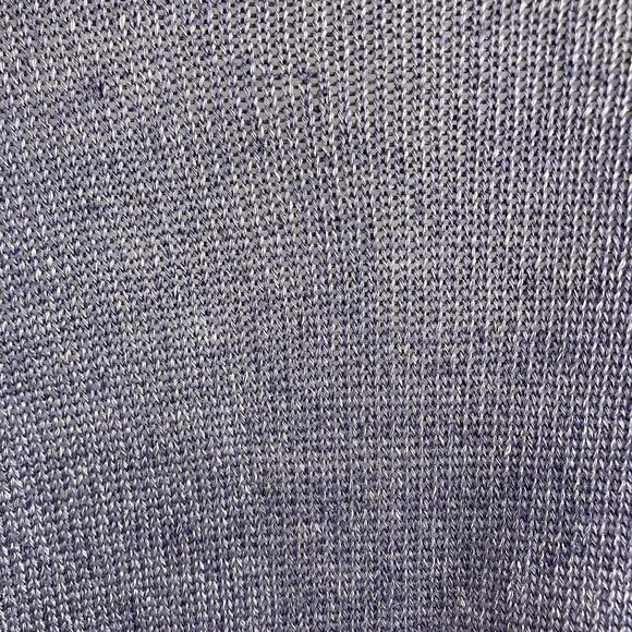 Talbots Blue 100% Linen Spring Cardigan Sweater Size L Preppy Coastal Old Money - Picture 11 of 11